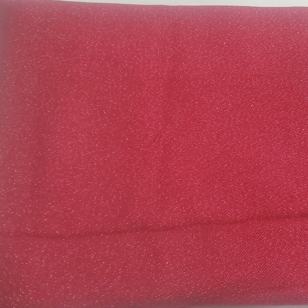 Red sparkle scarf